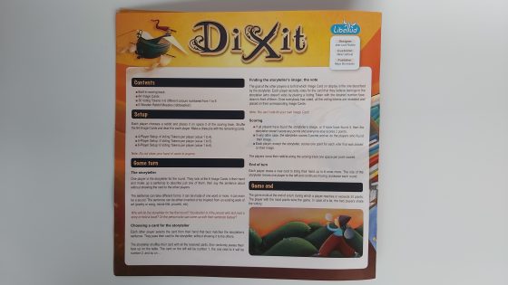 dixit - instructions